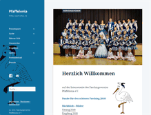 Tablet Screenshot of pfaffelonia-pfaffenhausen.de